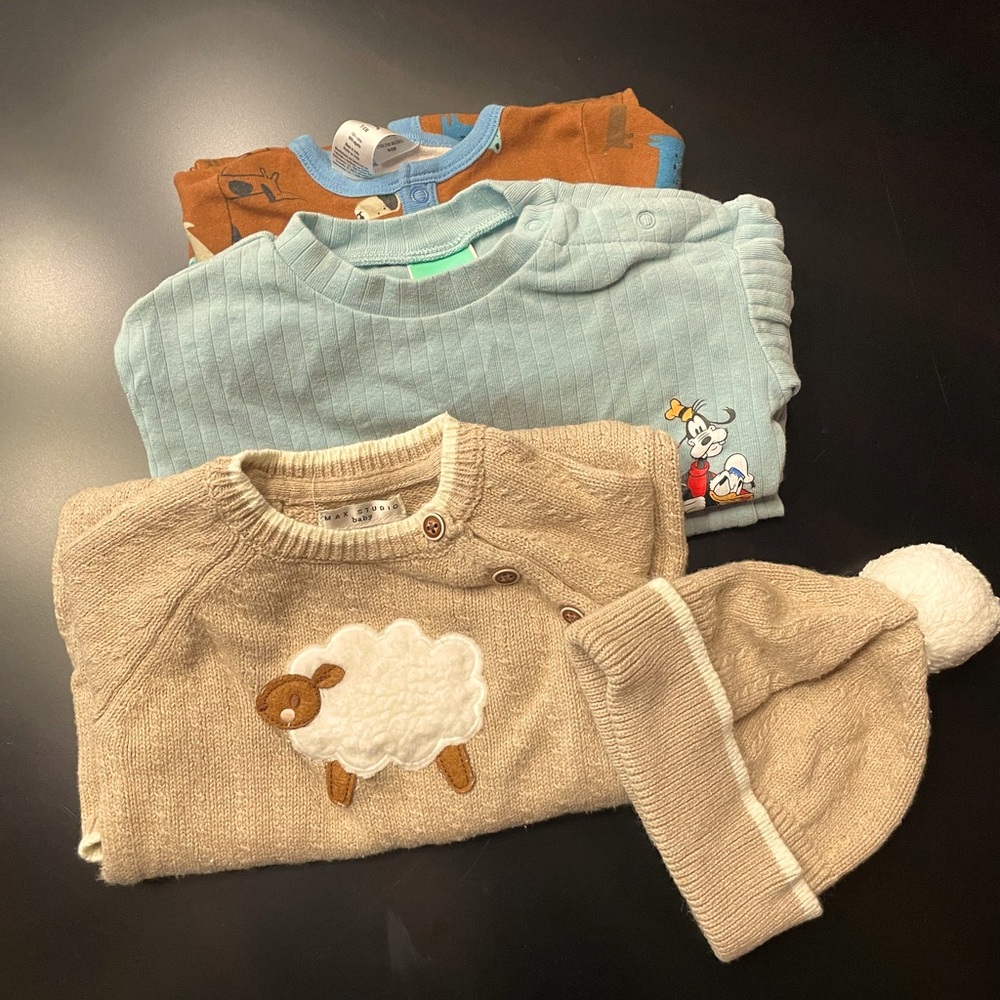 Baby 3-6 month, assorted outfits